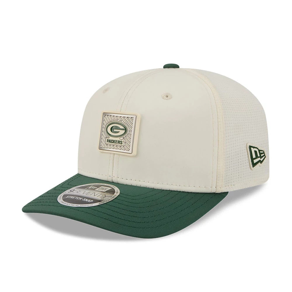 NFL Training 2026 Packers White 9SEVENTY Stretch Snap Cap | NEC EN-GB