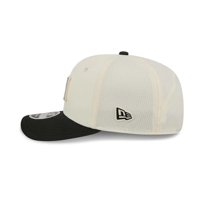 Pictured is this NFL Training 2026 Las Vegas Raiders 9SEVENTY Stretch Snap cap in white. 5