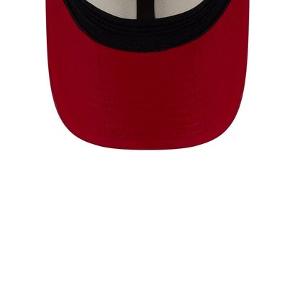 Pictured is this NFL Training 2026 San Francisco 49ers 39THIRTY M-Crown Stretch Fit cap in white. 7