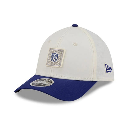 Pictured is this NFL Training 2026 NFL Official Logo 39THIRTY M-Crown Stretch Fit cap in white. 1