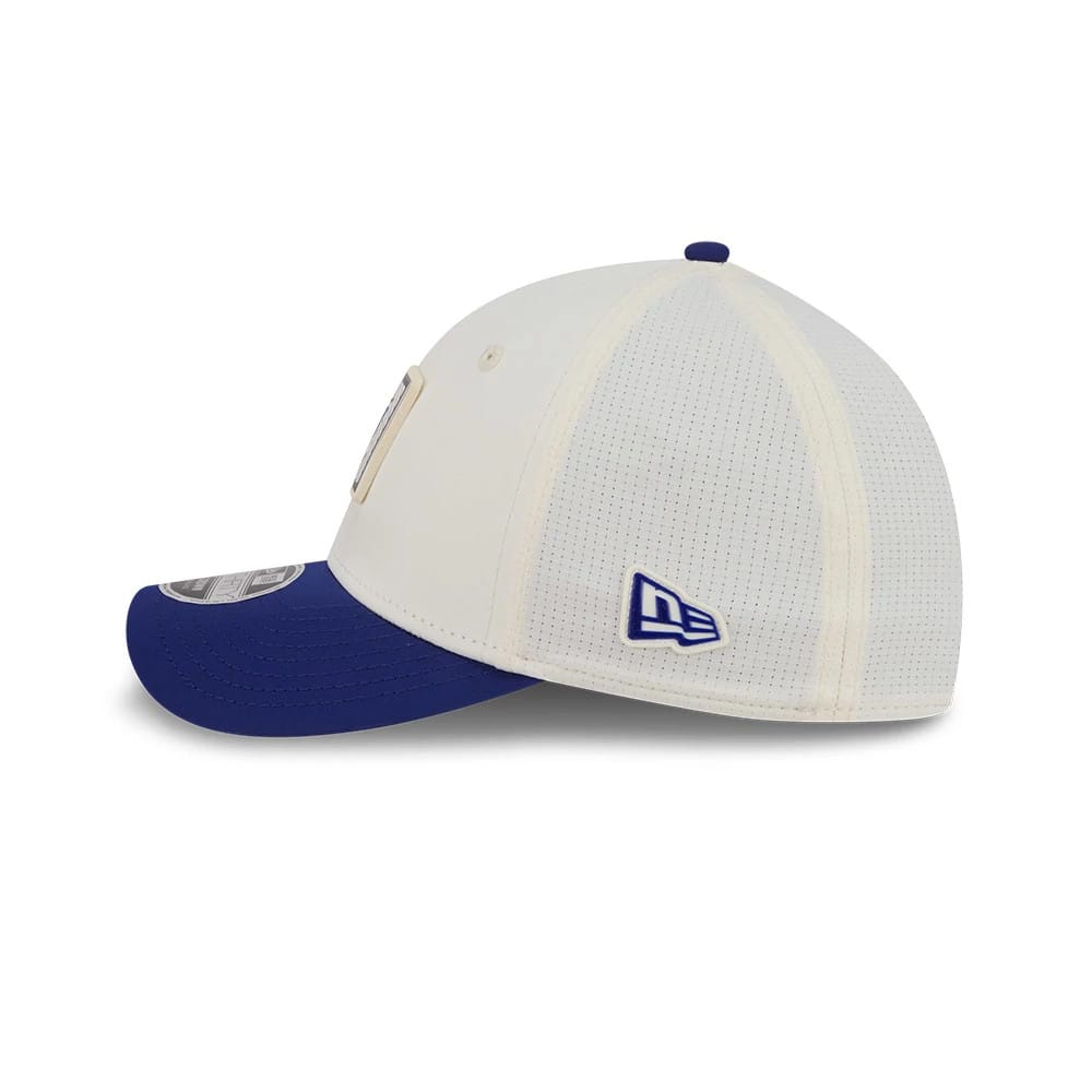 Pictured is this NFL Training 2026 NFL Official Logo 39THIRTY M-Crown Stretch Fit cap in white. 4