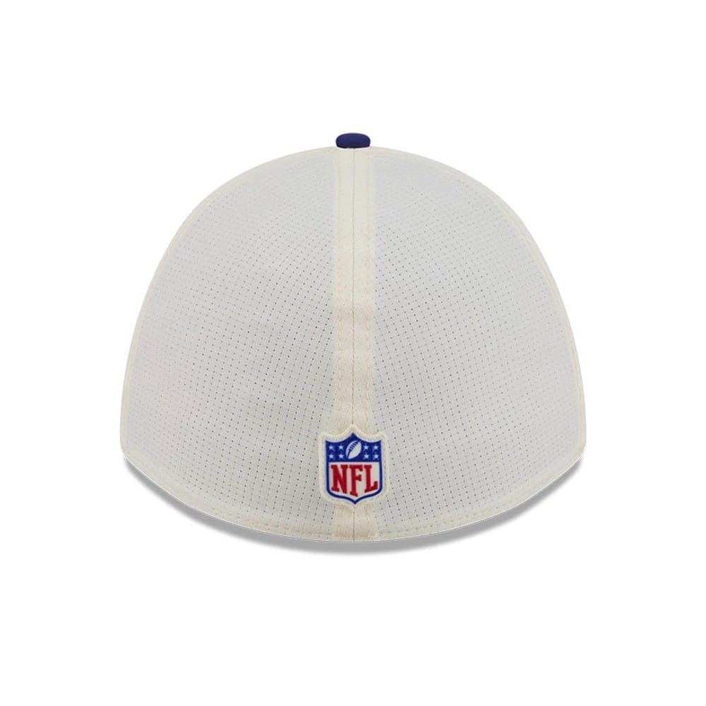 Pictured is this NFL Training 2026 NFL Official Logo 39THIRTY M-Crown Stretch Fit cap in white. 6