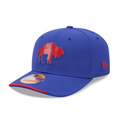 Pictured is this NFL Sideline 2026 Buffalo Bills 9SEVENTY Stretch Snap cap in blue. 1