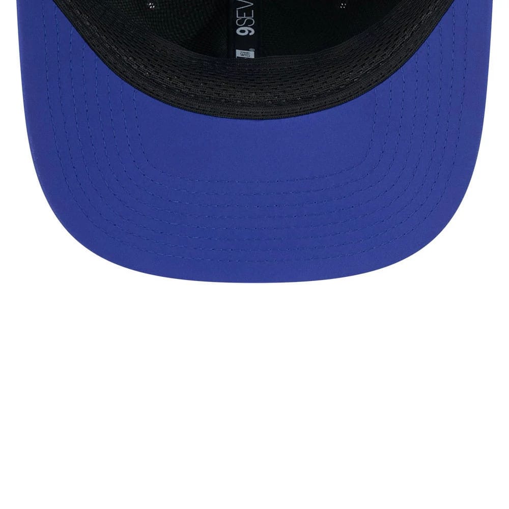 Pictured is this NFL Sideline 2026 Buffalo Bills 9SEVENTY Stretch Snap cap in blue. 7