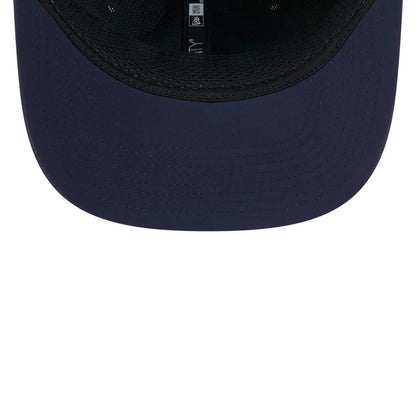 Pictured is this NFL Sideline 2026 Chicago Bears 9SEVENTY Stretch Snap cap in Navy. 7