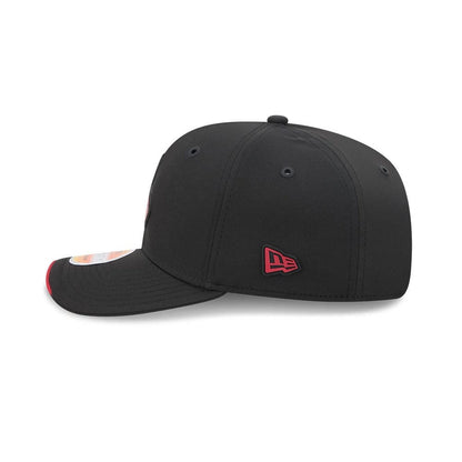 Pictured is this NFL Sideline 2026 Arizona Cardinals 9SEVENTY Stretch Snap cap in black. 5