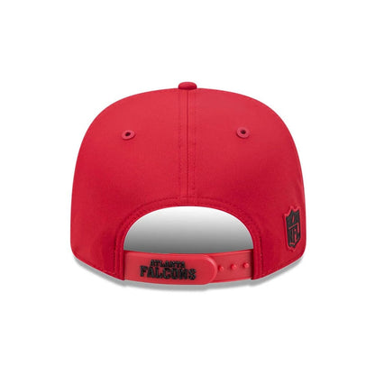 Pictured is this NFL Sideline 2026 Atlanta Falcons 9SEVENTY Stretch Snap cap in Red. 4