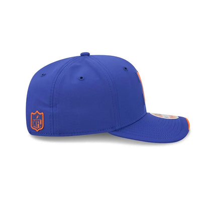 Pictured is this NFL Sideline 2026 Denver Broncos 9SEVENTY Stretch Snap cap in blue. 5
