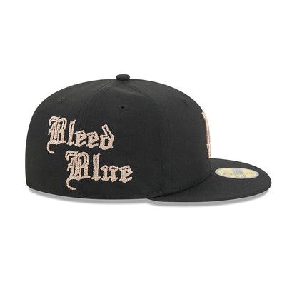 Pictured is this MLB Heritage LA Dodgers 59FIFTY Fitted cap in black. 5