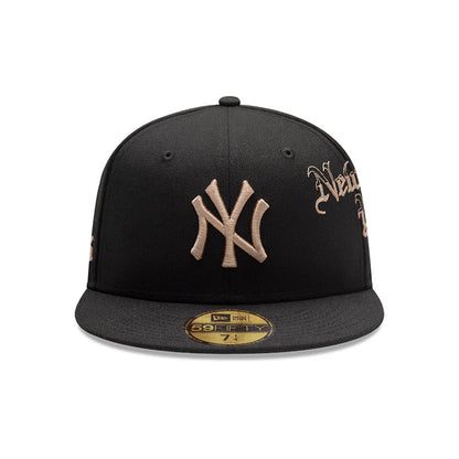 Pictured is this MLB Heritage New York Yankees 59FIFTY Fitted cap in black. 2