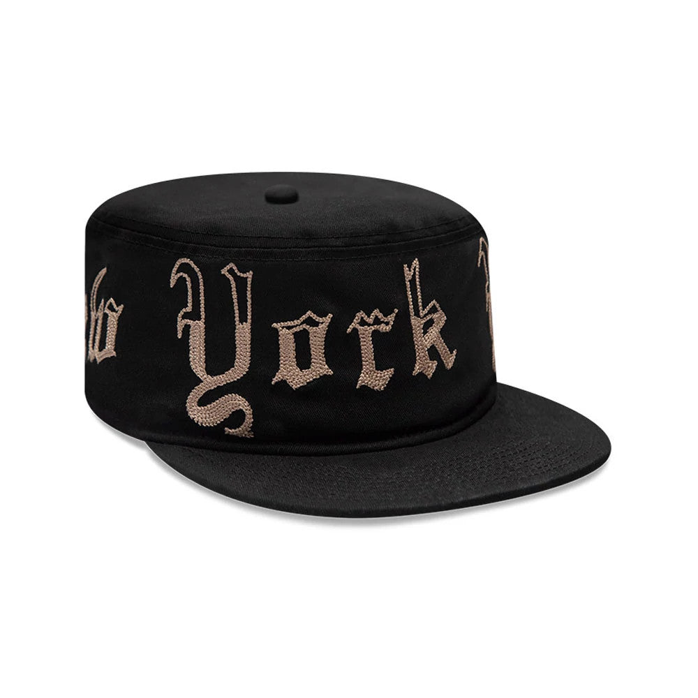 Pictured is this MLB Heritage New York Yankees Pillbox cap in black. 3
