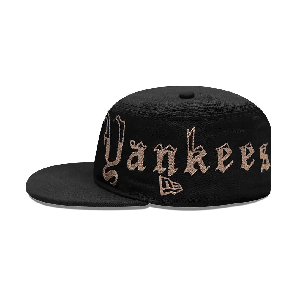 Pictured is this MLB Heritage New York Yankees Pillbox cap in black. 4