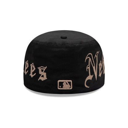 Pictured is this MLB Heritage New York Yankees Pillbox cap in black. 6