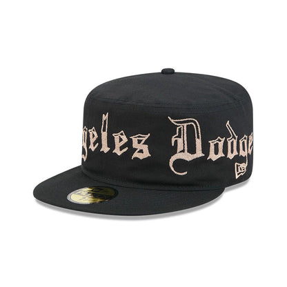Pictured is this MLB Heritage LA Dodgers Pillbox cap in black. 1
