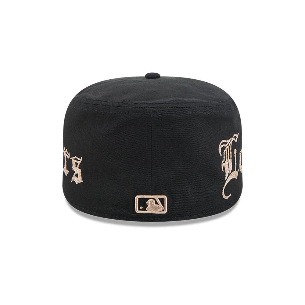 Pictured is this MLB Heritage LA Dodgers Pillbox cap in black. 7