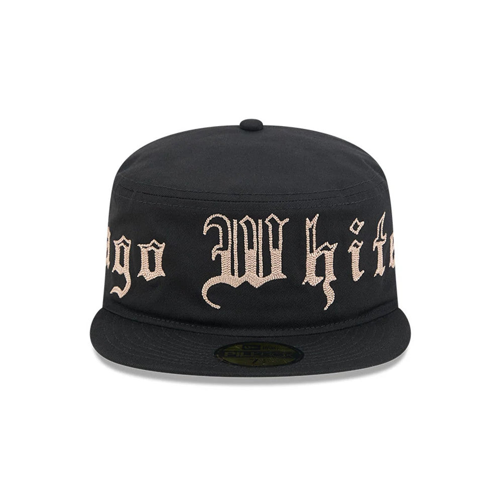 Pictured is this MLB Heritage Chicago White Sox Pillbox cap in black. 3