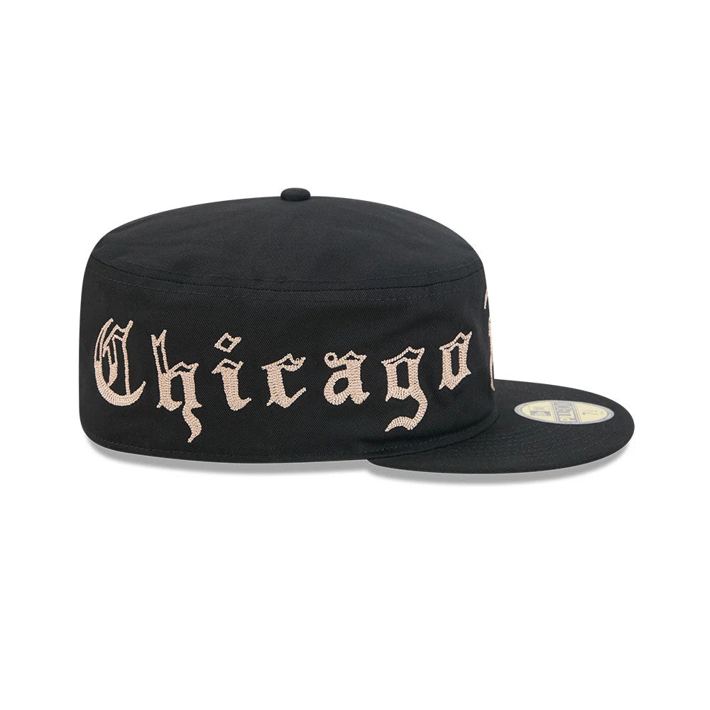 Pictured is this MLB Heritage Chicago White Sox Pillbox cap in black. 5