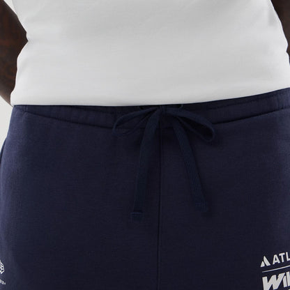 The model is wearing these Atlassian Williams F1 Team Shorts in navy. 5