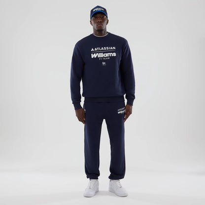 The model is wearing these Atlassian Williams F1 Team Joggers in navy. 6
