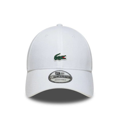 Pictured is this Lacoste X New Era 9FORTY cap in white. 2