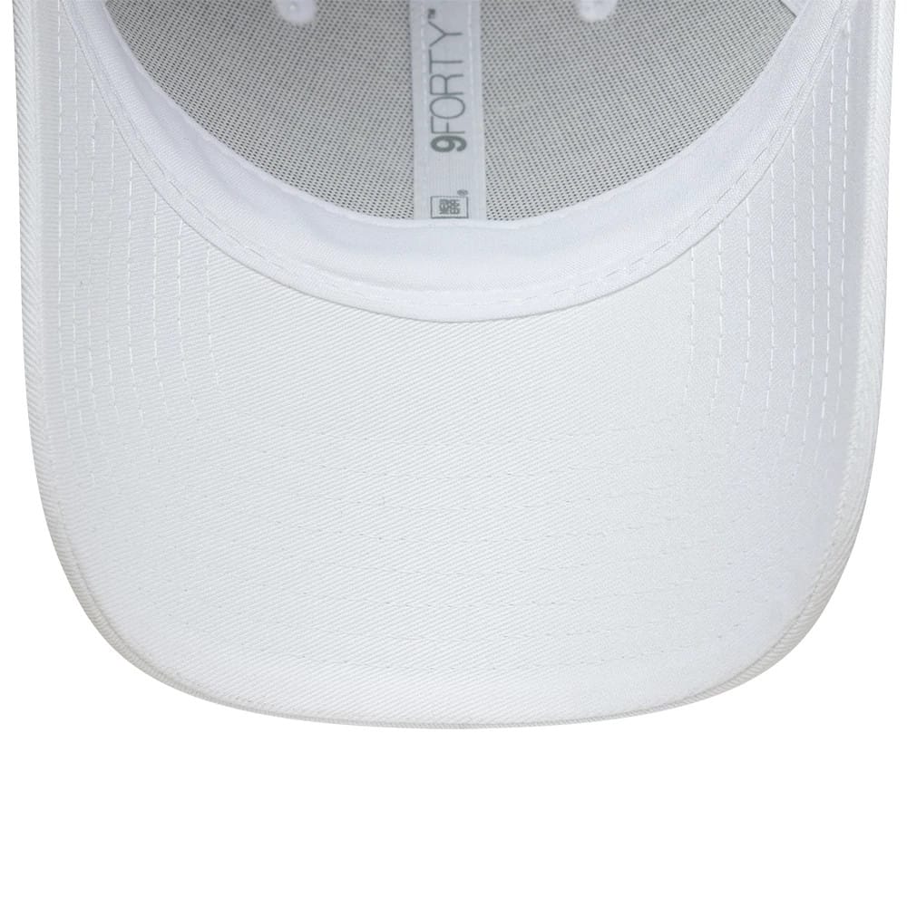 Pictured is this Lacoste X New Era 9FORTY cap in white. 5