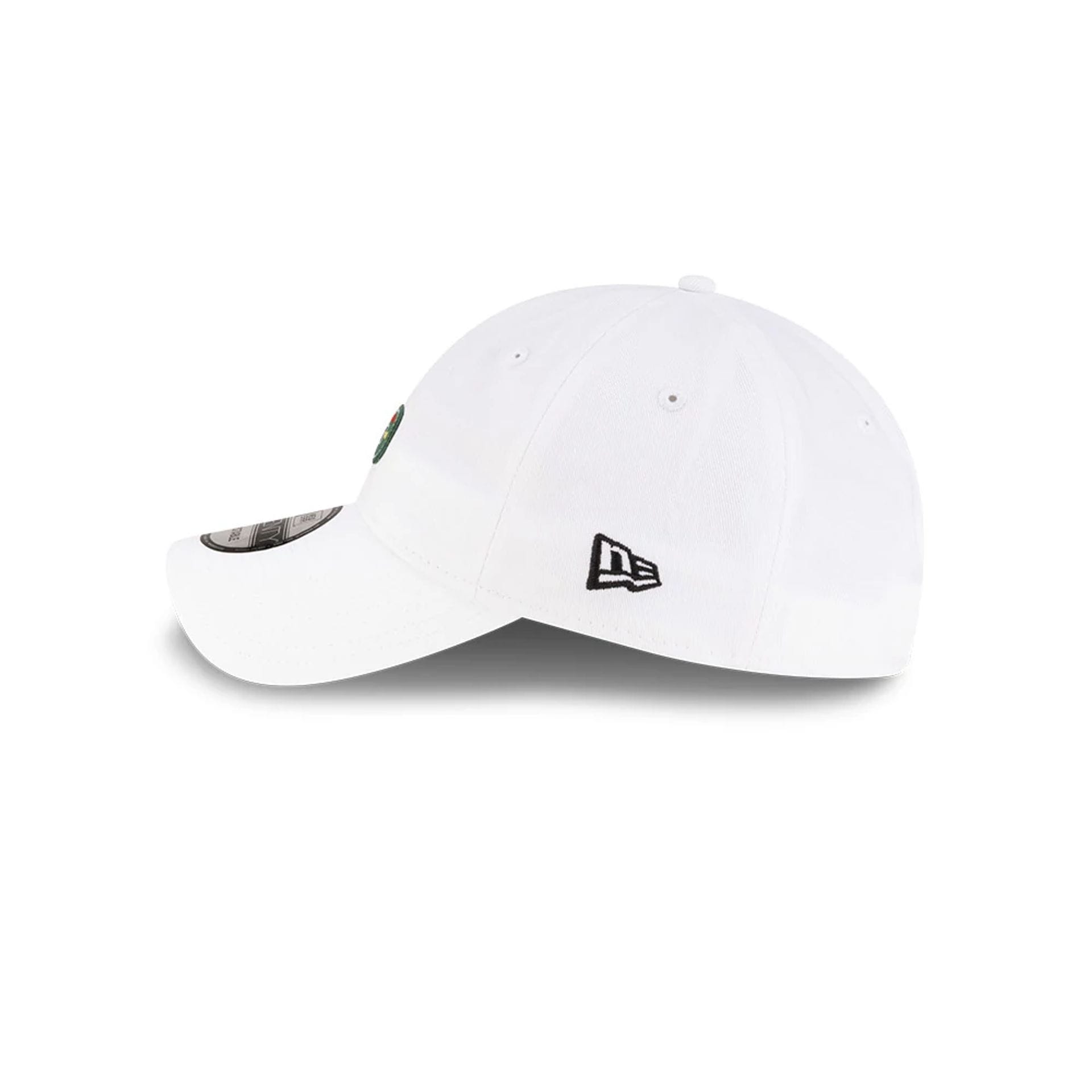 Pictured is this Lacoste X New Era Golf 9TWENTY cap in white.  5