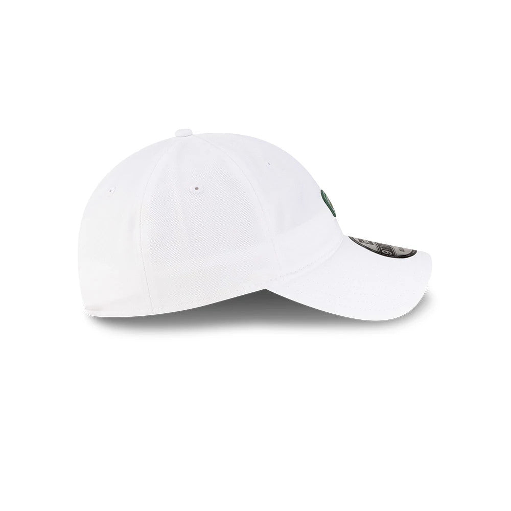 Pictured is this Lacoste X New Era Golf Flag 9TWENTY cap in white. 5