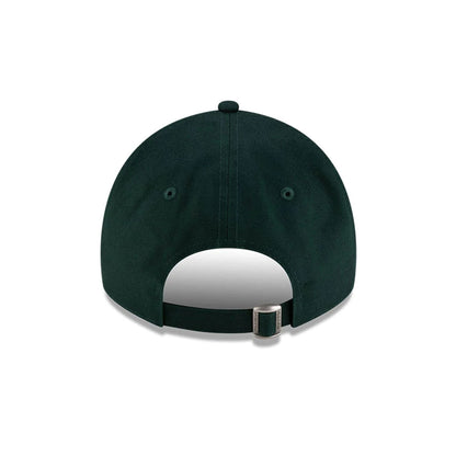 Pictured is this Lacoste X New Era Golf 9TWENTY cap in dark green.  7