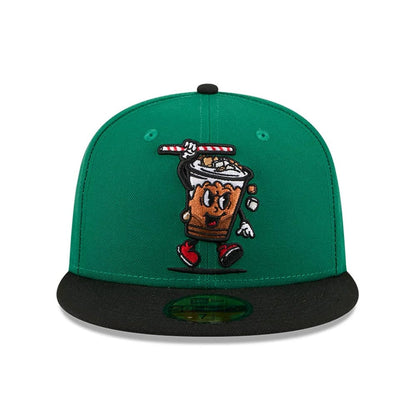 Pictured is this MiLB Theme Night Reading Fightin Phils 59FIFTY Fitted cap in green. 3