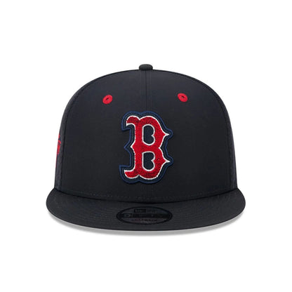 Pictured is this MLB All Star Game Boston Red Sox 9FIFTY Snapback cap in navy. 3