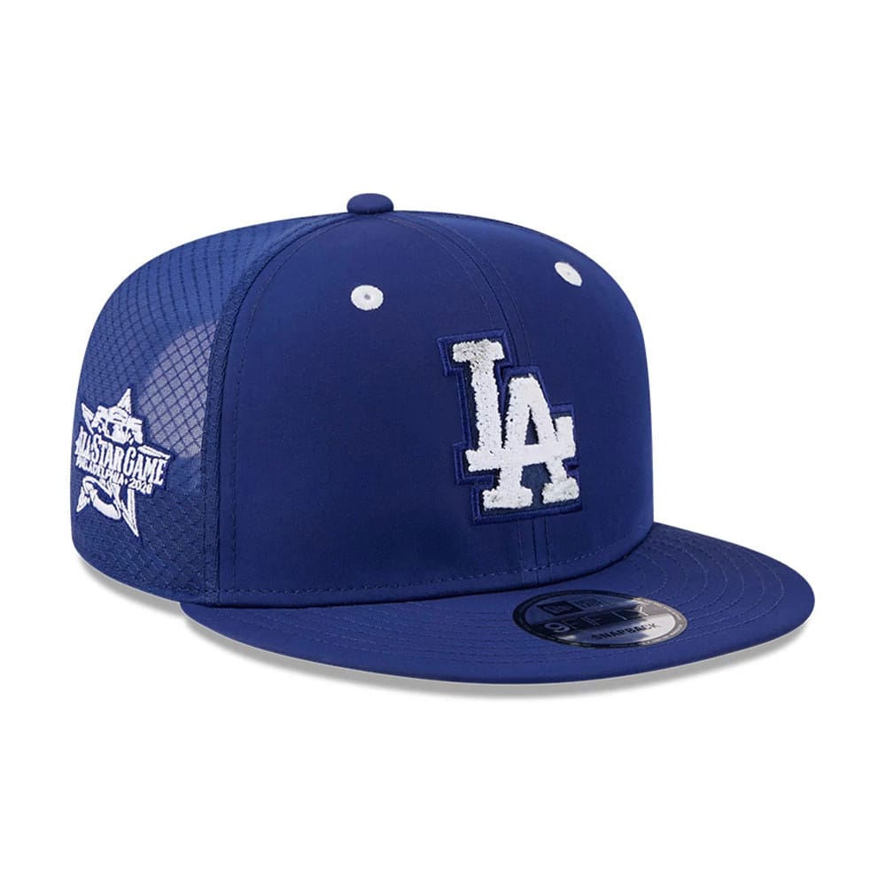 Pictured is this MLB All Star Game LA Dodgers 9FIFTY Snapback cap in dark blue. 1