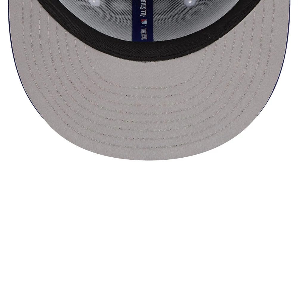 Pictured is this MLB All Star Game LA Dodgers 9FIFTY Snapback cap in dark blue. 2