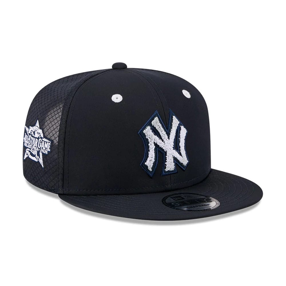 Pictured is this MLB All Star Game New York Yankees 9FIFTY Snapback cap in navy. 1