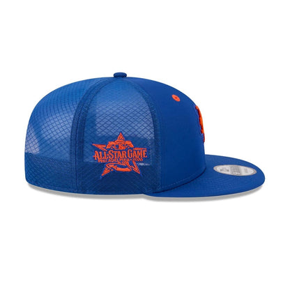 Pictured is this MLB All Star Game New York Mets 9FIFTY Snapback cap in blue. 5