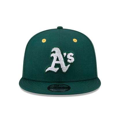 Pictured is this MLB All Star Game Athletics 9FIFTY Snapback cap in dark green. 3