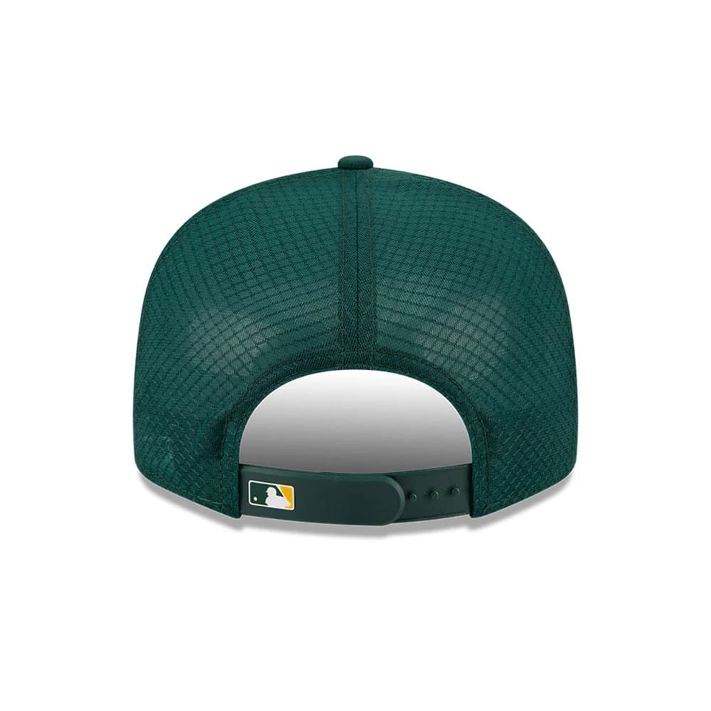 Pictured is this MLB All Star Game Athletics 9FIFTY Snapback cap in dark green. 7
