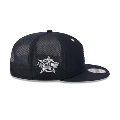 Pictured is this MLB All Star Game Seattle Mariners 9FIFTY Snapback cap in navy. 5