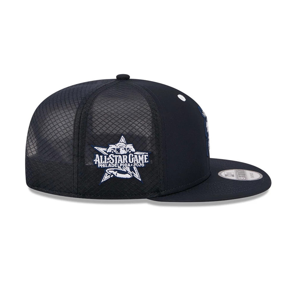 Pictured is this MLB All Star Game Detroit Tigers 9FIFTY Snapback cap in navy. 5