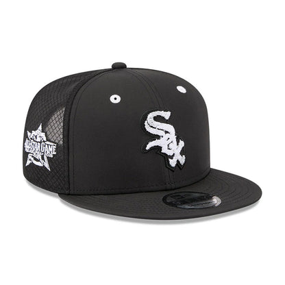 Pictured is this MLB All Star Game Chicago White Sox 9FIFTY Snapback cap in black. 1
