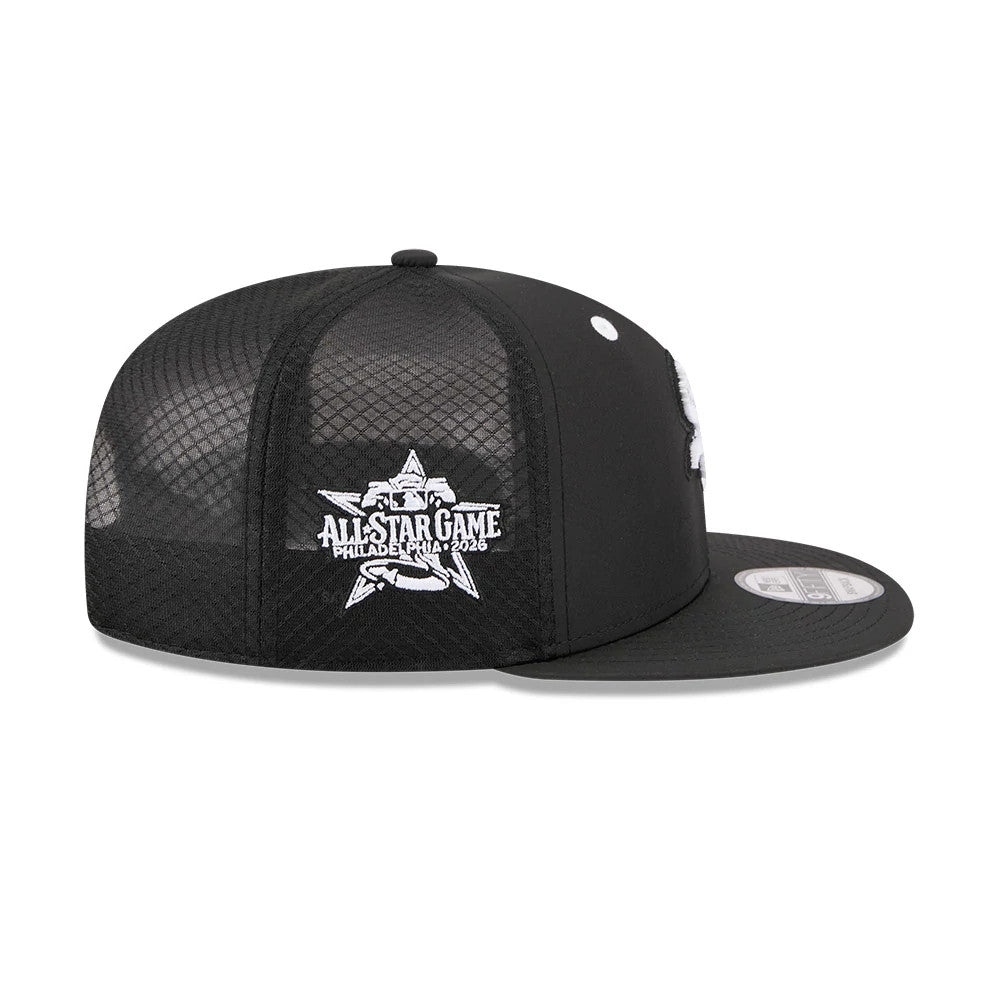 Pictured is this MLB All Star Game Chicago White Sox 9FIFTY Snapback cap in black. 5