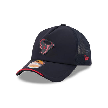 Pictured is this NFL Sideline 2026 Houston Texans 9FORTY Apex cap in navy. 1