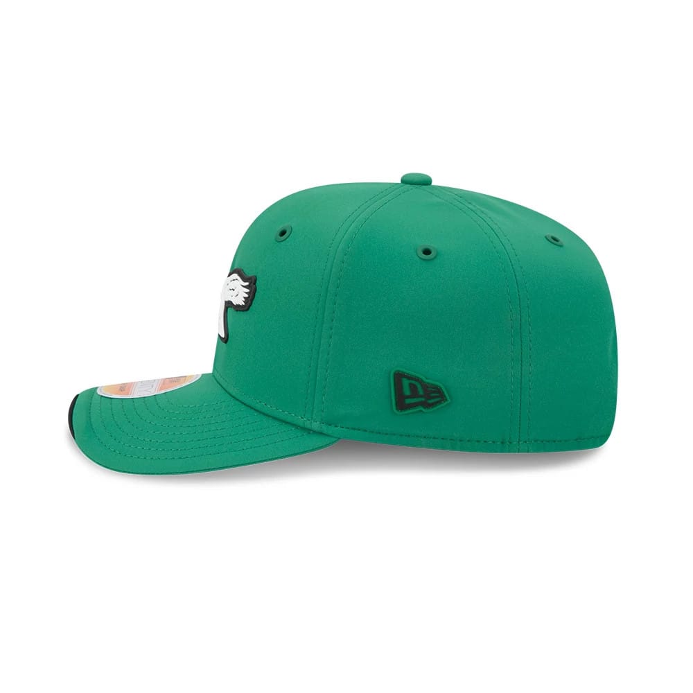 Pictured is this NFL Sideline 2026 Philadelphia Eagles 9SEVENTY Stretch Snap cap in Green. 4