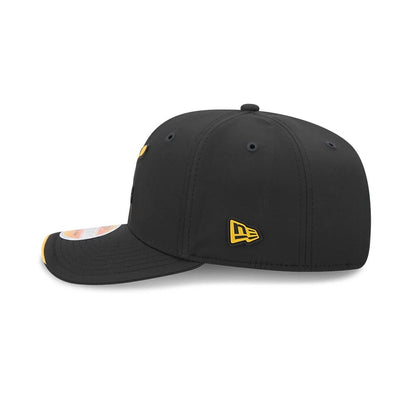 Pictured is this NFL Sideline 2026 Pittsburgh Steelers 9SEVENTY Stretch Snap cap in black. 4