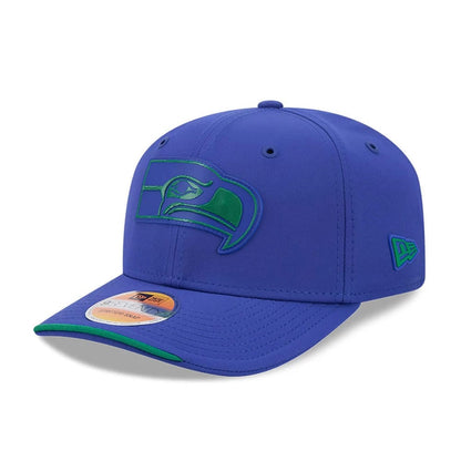 Pictured is this NFL Sideline 2026 Seattle Seahawks 9SEVENTY Stretch Snap cap in blue. 1