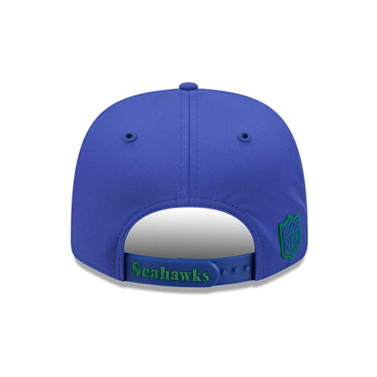 Pictured is this NFL Sideline 2026 Seattle Seahawks 9SEVENTY Stretch Snap cap in blue. 5