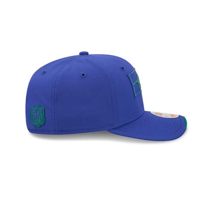 Pictured is this NFL Sideline 2026 Seattle Seahawks 9SEVENTY Stretch Snap cap in blue. 6