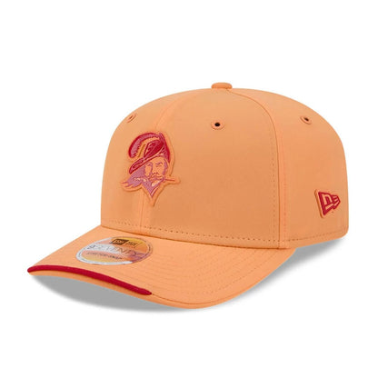 Pictured is this NFL Sideline 2026 Tampa Bay Buccaneers 9SEVENTY Stretch Snap cap in orange. 1
