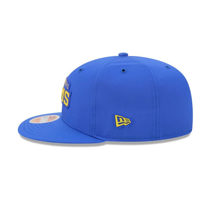 Pictured is this NFL Sideline 2026 LA Rams 59FIFTY Fitted cap in blue. 5