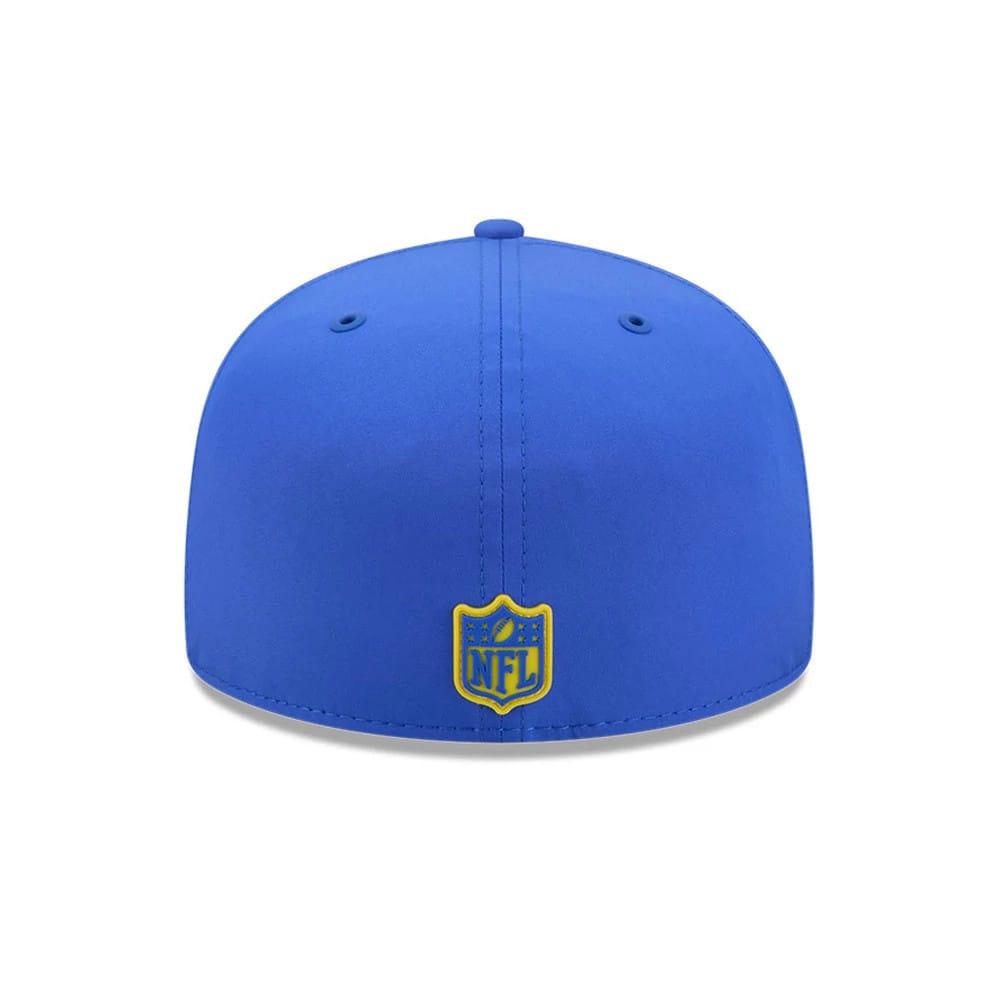 Pictured is this NFL Sideline 2026 LA Rams 59FIFTY Fitted cap in blue. 6