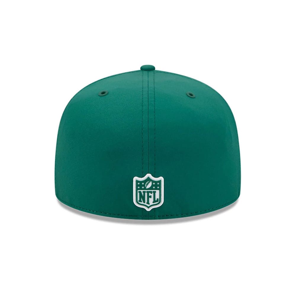 Pictured is this NFL Sideline 2026 New York Jets 59FIFTY Fitted cap in green. 5